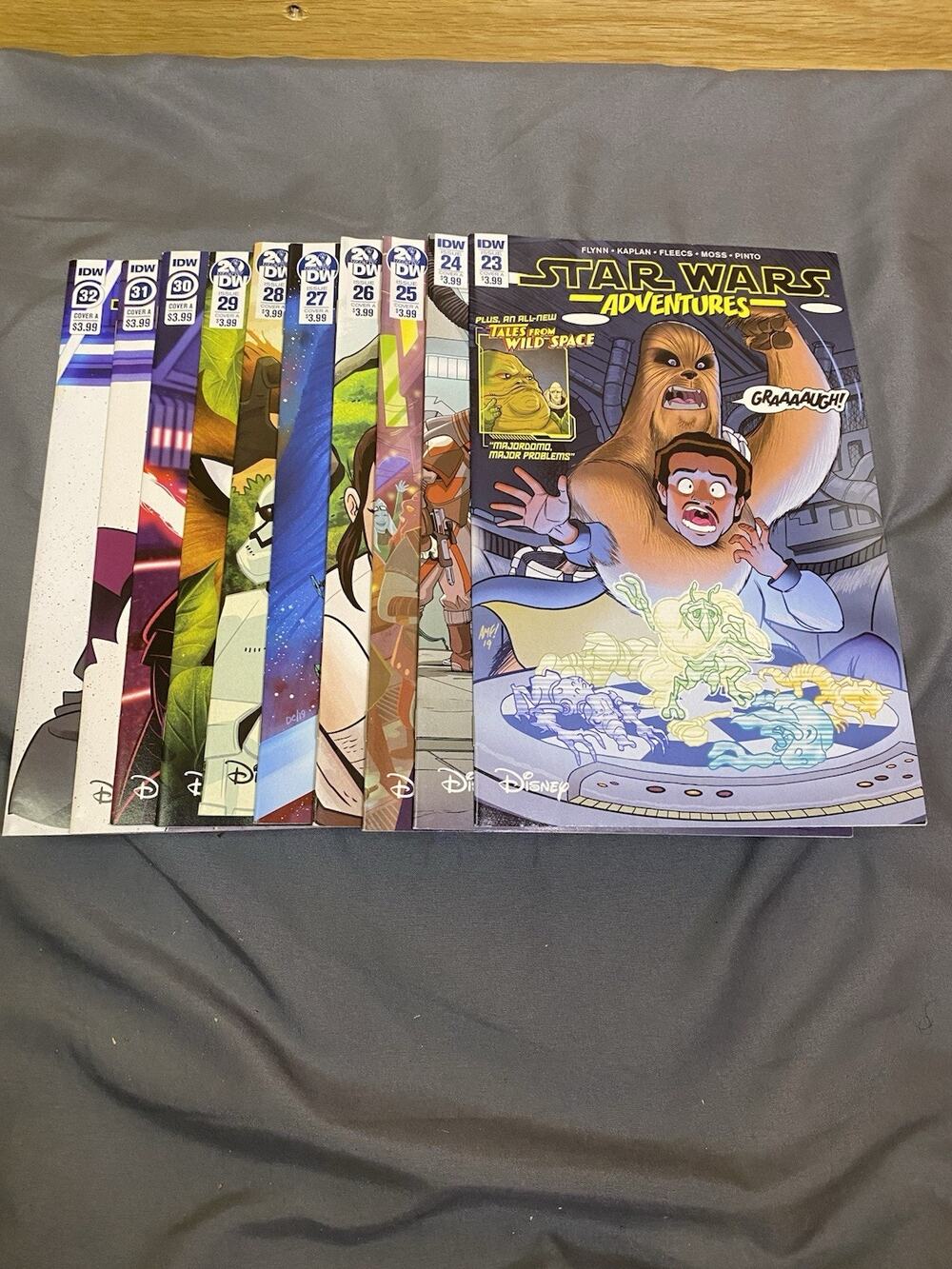 Star Wars Adventures Lot - 10 Comics - #23-#32